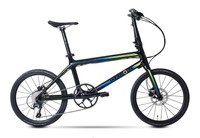 ODB005-DAHON大行折叠车20寸10速碟刹碳纤维自行车超轻运动竞技跑车城市单车